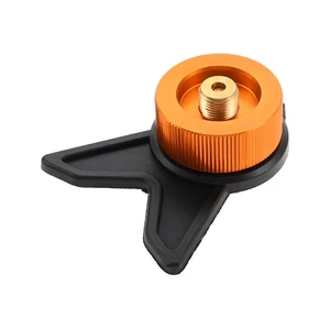 1Pcs Portable W-shaped Card Type Gas Tank Adapter Camping Gas Stove Adapter - Picture 1 of 6