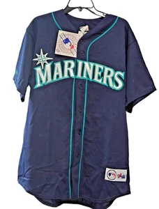 Seattle Mariners Ken Griffey Jr Nr. 24 Trikot XL Majestic Vintage Neu mit Etikett Authentic - Bild 1 von 10