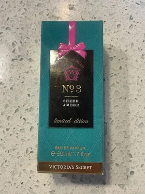 Victoria's Secret No. 3 Perfumes ÁMBAR TRANSPARENTE Edición Limitada RARO Foto 1 de 3