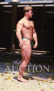 ORIGINAL VINTAGE NEGATIV: Bodybuilder Bodybuilding Physique Shirtless Muscle - Bild 1 von 1