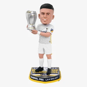 Gabriel Pec LA Galaxy 2024 MLS Cup Champions Bobblehead MLS Fútbol - Imagen 1 de 1