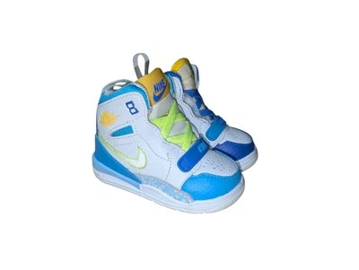 Nike Air Jordan 6 Anillos Space Jam Bebé 4C Negro Hyper Royal Blanco Niño pequeño  Foto 1 de 4