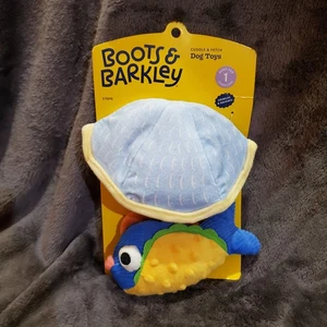 Boots & Barkley 2 Stück Fisch und Austernmuschel Kuscheln und Apportieren - Bild 1 von 6
