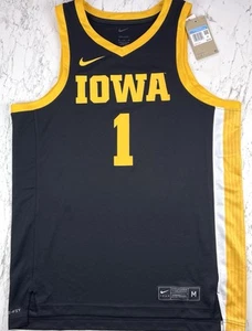 Nike Iowa Hawkeyes Dri-Fit Basketball Jersey Mens Medium NWT - Picture 1 of 7