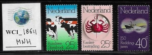 WC1_18611. NETHERLANDS. 1974 CENT. CATTLE SOCIETY set. Sc. 515-517. MNH - Picture 1 of 1