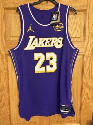2026 LeBron James Lakers Jordan Authentic Jersey 48+2 Statement Edition NBA - Image 1 of 4