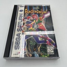 Pandemonium (Sega Saturn, 1996) CIB Complete Near Mint Reg