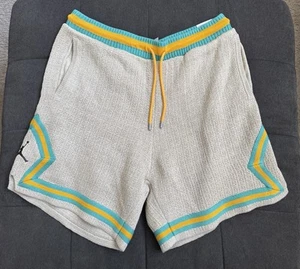 Jordan x UNION x Bephies Beauty Supply Diamond Shorts Baroque Brown/Teal Size XL - Picture 1 of 11
