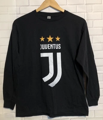 克里斯蒂亚诺·罗纳尔多 #7 尤文图斯青年吉尔丹黑色长袖足球衬衫球衣 — 第 1/4 张图片