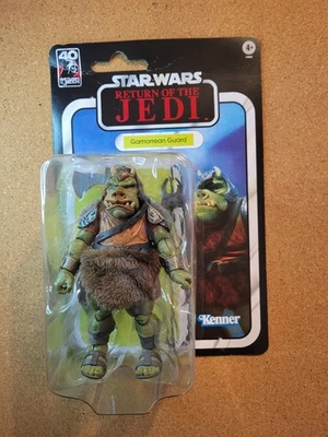 TARJETA RETRO STAR WARS SERIE NEGRA GUARDIA GAMORREANA 6 PULGADAS RETORNO DEL JEDI Foto 1 de 3