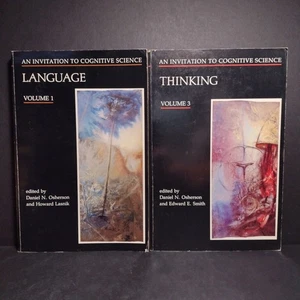 An Invitation to Cognitive Science 2 Vol Bundle, Vol 1 Language & Vol 3 Thinking - Picture 1 of 22