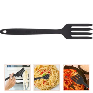 Silicone Pasta Fork Cooking Noodle Spoon Utensil Serving Utensils - Picture 1 of 12