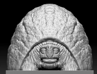 Unpainted Morla and Atreyu Neverending Story (Morla is 5 inches) - Image 1 of 4