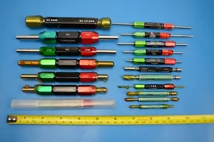 Lote de medidores de enchufe imperiales x 18. YPG Harris Headland - Imagen 1 de 5