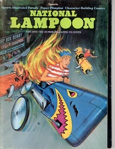 National Lampoon Magazine Wrightson art Bode CHEECH WIZARD Sports November 1973 - Picture 1 of 1
