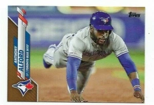 Anthony Alford 2020 Topps Update Series #U-10 Gold Parallel #'ed /2020 Blue Jays - Picture 1 of 1