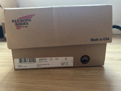 Red Wing Williston Oxford Black 11 D Neu (44) - Bild 1 von 4