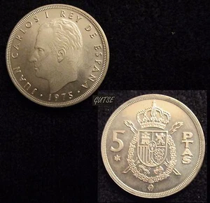*GUTSE* 5 PESETAS 1975*79, PROOF. - Imagen 1 de 1