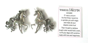 M1 Dreams come true Magical Unicorn Pocket charm figurine Ganz - Picture 1 of 5