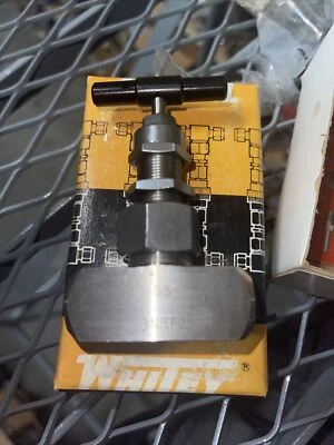 Swagelok / WHITEY SS-3NBF2 Manual Stainless Needle Valve 6000psi 1/8in Npt - Image 1 of 3