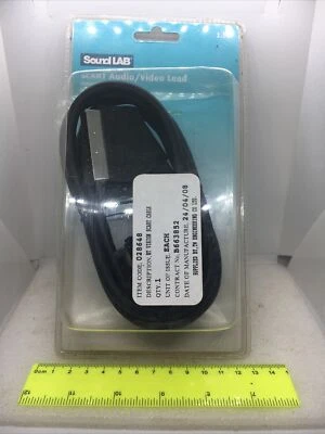 Sound Lab KT113D 028648 1.5m BT Vision Scart Audio / Video Lead Cable Boxed NOS. - Image 1 of 4