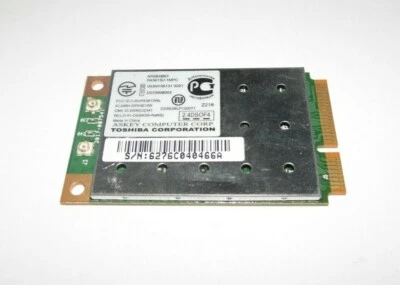 Askey Toshiba Mini PCI Express Wireless Card AR5BXB63 PA3613U-1MPC K000052560 - Image 1 of 3