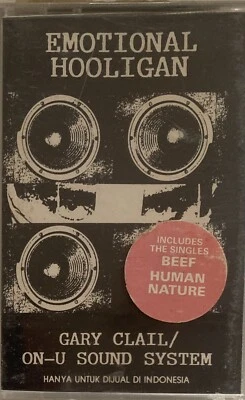 Gary Clail / On-U Sound System Emotional Hooligan Indonesian Cassette - Image 1 of 4