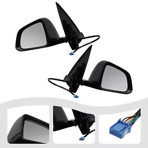 Pair Mirror For 2022-2023 Tesla Model Y Passenger & Driver Side With Anti-Glare - Picture 1 of 20
