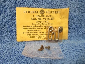 Unidad de calefacción térmica de sobrecarga General Electric 9714-G / 9714G 14 amperios - Imagen 1 de 7