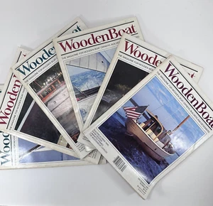 Vintage 1990 Wooden Boat Magazines For Owners Builders and Designers Lot of 6 - Bild 1 von 20