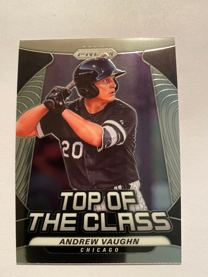 2020 Panini Prizm “Top Of The Class” Prizm Andrew Vaughn #TOC-3 White Sox    - Image 1 of 1