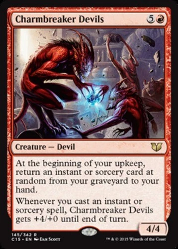 x1 Charmbreaker Devils R MTG Commander 2015 M/NM, English - Image 1 of 1