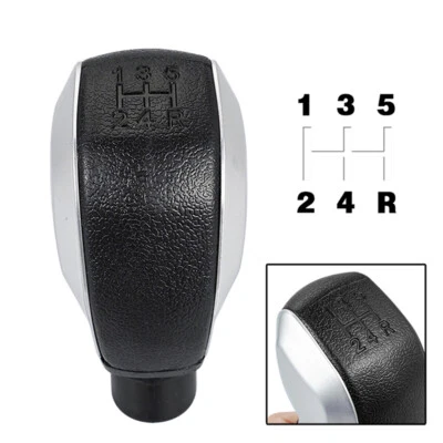 Pomo de cambio de marchas manual de 5 velocidades apto para Peugeot 307 301 206 207 408 308 508 2008 Foto 1 de 4