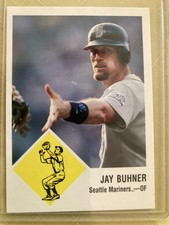 Baseball Card- Jay Buhner, Seattle Mariners