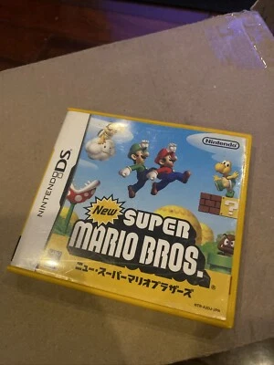 New Super Mario Bros Japanese Nintendo DS Japan import US Seller - Image 1 of 3