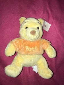 Disney pale yellow Winnie the Pooh bear 6” - Picture 1 of 3