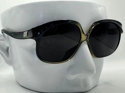 НОВЫЕ винтажные солнцезащитные очки большого размера | новые из старых запасов | стиль 70-х | серые линзы | Джеффри Бин - Изображение 1 из 4