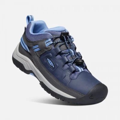Keen Big Kids Targhee Impermeable Zapatos de Senderismo Azul Noches / Della Azul Talla 7 Foto 1 de 4