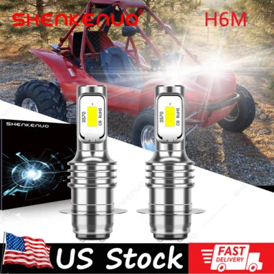 2 Super LED para STANLEY 12V Lámpara de Cabeza Bombillas Honda FL350R FL400R Odyssey EE. UU. Foto 1 de 4