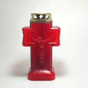 Lumino Elettrico Rosso a Luce Intermittente Forma di Croce da 1 anno 365 giorni - Imagen 1 de 6