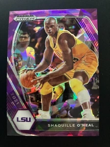 2021-22 Panini Prizm Draft Picks Purple Ice Prizm 84 Shaquille O'Neal ed/149 - Bild 1 von 2