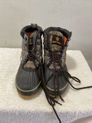 Game Winner Youth Camo Duck Boots Size 3 - Image 1 of 4