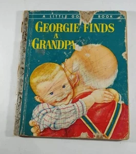 Georgie Finds a Grandpa by Little Golden Book Vintage Printing 1954 - Picture 1 of 8
