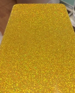 Matte Fine textured SPARKLE HOLOGRAPHIC GOLD Powder Coating Paint, 1Lb/450g - Picture 1 of 2