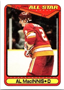 1990-91 Topps #197b Al MacInnis - Picture 1 of 2