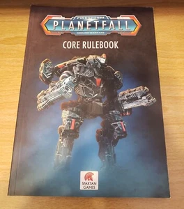 Planetfall: Ground Warfare Core Rulebook tapa blanda (totalmente nuevo) Spartan Games - Imagen 1 de 1