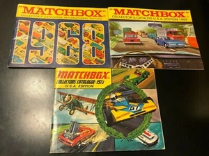 (3) Guías de catálogos de coleccionista de Matchbox - 1968 internacional, 1969 y 1973!¡! - Imagen 1 de 12