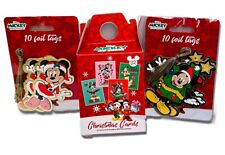 Disney Mickey Mouse & friends Christmas 32 Cards / 10 Foil Tag Xmas Novelty Gift