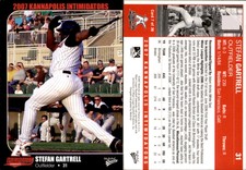 Stefan Gartrell 2007 MultiAd Kannapolis Intimidators #7 Card *AutographDen*