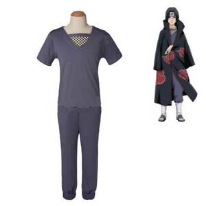 Naruto Uchiha Itachi Cosplay Costume Akatsuki Cloak